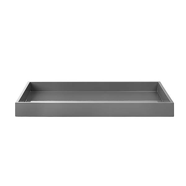 Mojoo Lux Lak Bakke 38x19x3 cm - Antracit, Højglans