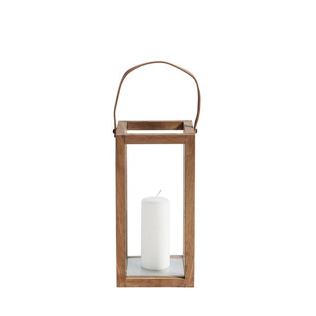 Muubs Stormlanterne Lille i Natur - Nordisk Design