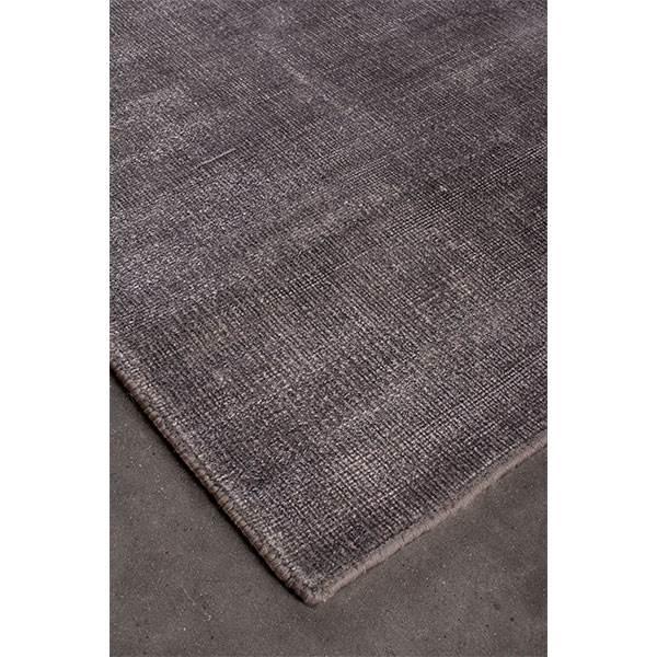 Tæpper Saga 80  Viscose  20  Bomuld Grey
