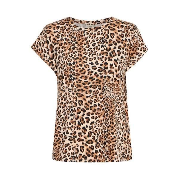 Fransa Frseen T-shirt med elegant print - Leo