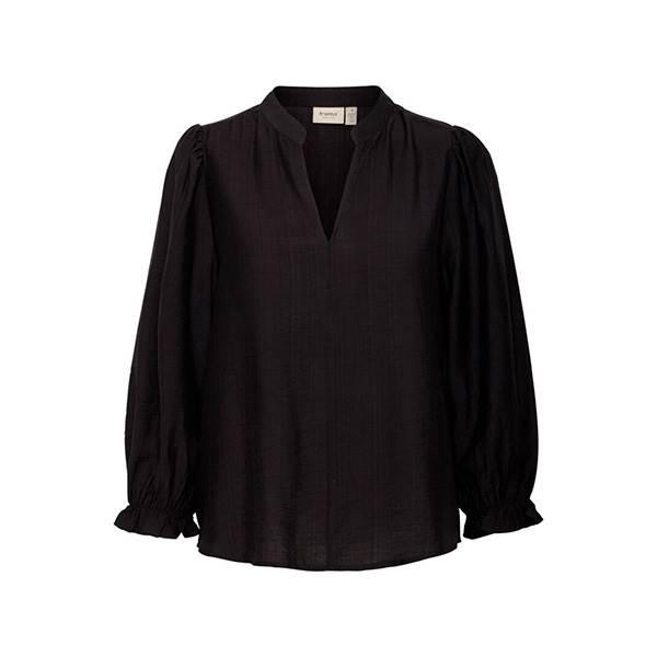 Fransa Fxjudie Bluse i Sort - Elegant til Hverdag og Fest
