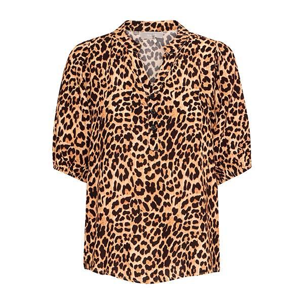 Fransa Fxdalani Bluse med Leopardprint - Smart Stil!