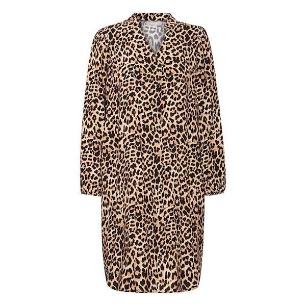 Fransa Fxillie Leopardprint Kjole - Smart og Elegant