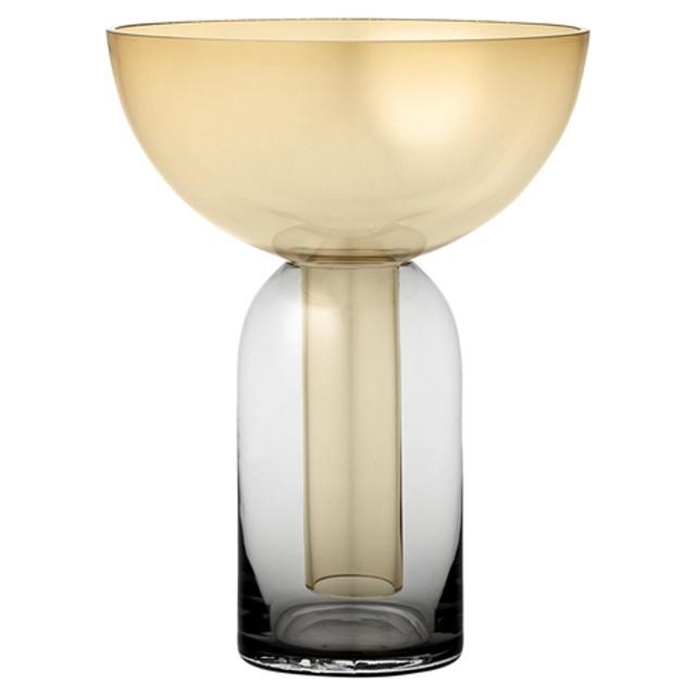 Aytm Torus Vase H19 - Sort Amber Dekorativ Vaser