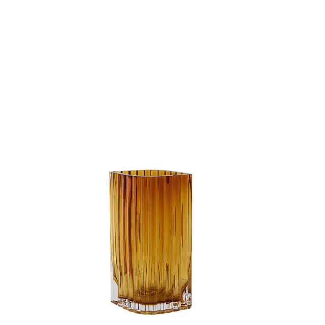 Aytm Folium Vase 20 cm - Amber Designtilbud