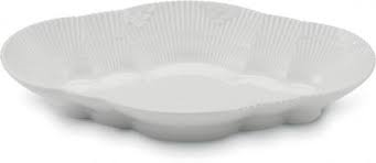 Royal Copenhagen Hvid Elements Fad 23 cm - Specialtilbud!