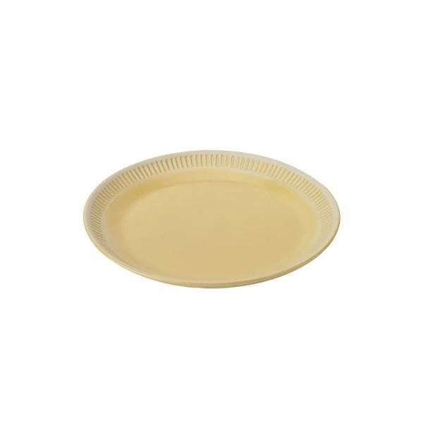 Knabstrup Colorit Frokosttallerken - Gul 22 cm
