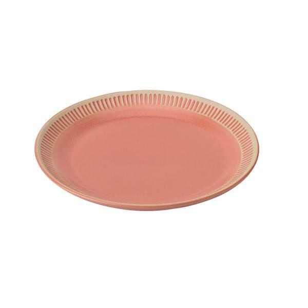 Knabstrup Colorit Middagstallerken - Coral Farverig Elegance
