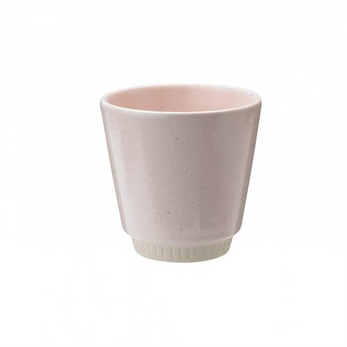 Knabstrup Keramik Colorit Krus - Rosa Elegance
