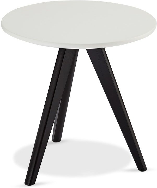 Lane Sofabord i Hvid og Sort - Minimalistisk Elegance