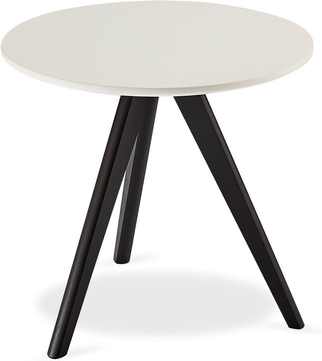 Lane Sofabord i Hvid og Sort - Elegant Design til Stuen