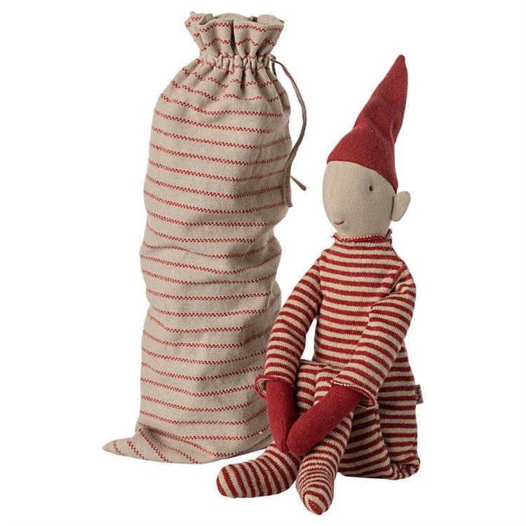 Maileg Langbenet Nisse - Stor Julefigur med Magneter
