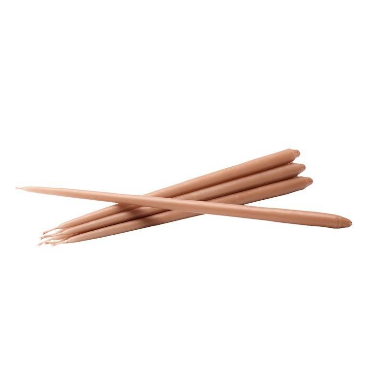 Stoff Nagel Kertelys i Dusty Rose - Elegant Lysestage