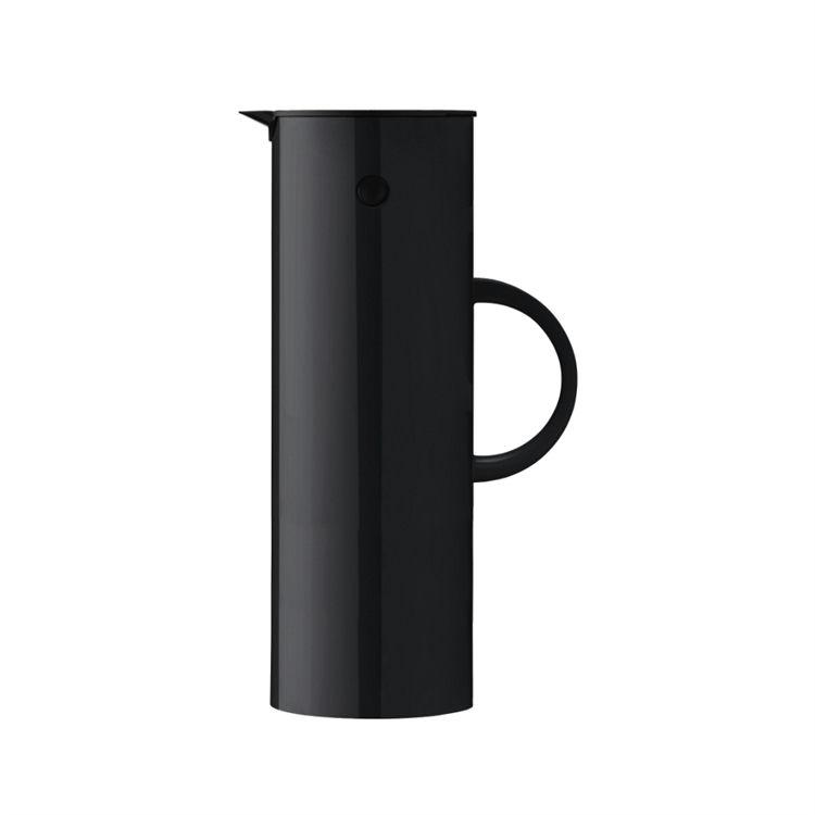 Stelton EM77 Termokande 1L i Sort - Fantastisk Tilbud!