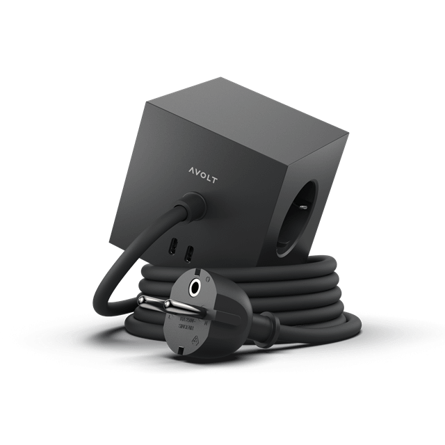 Avolt Square USB C Magnet 180cm - Stockholm Black