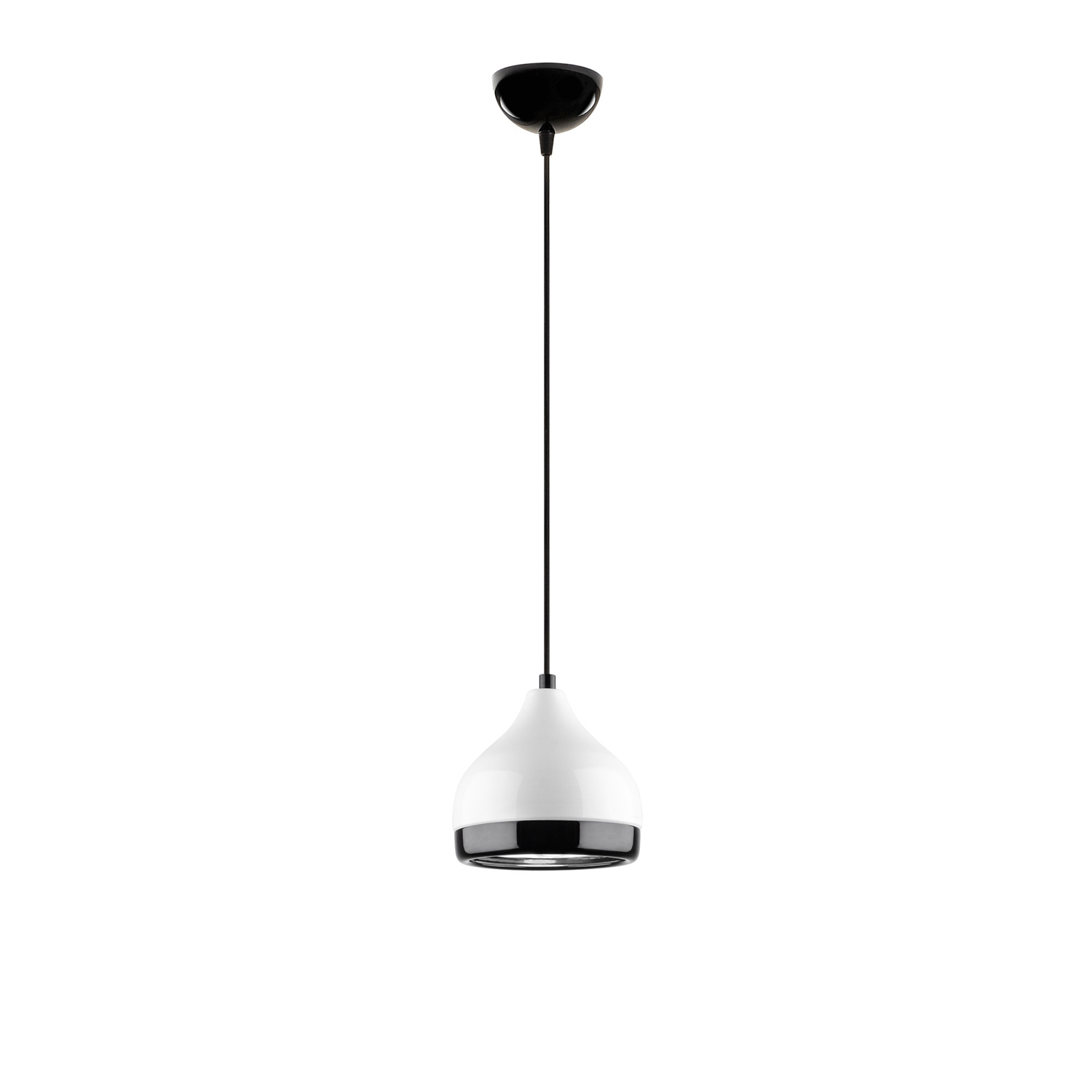 Lumi   Ldo Loftlampe     Justerbar Højde Hvid Metal