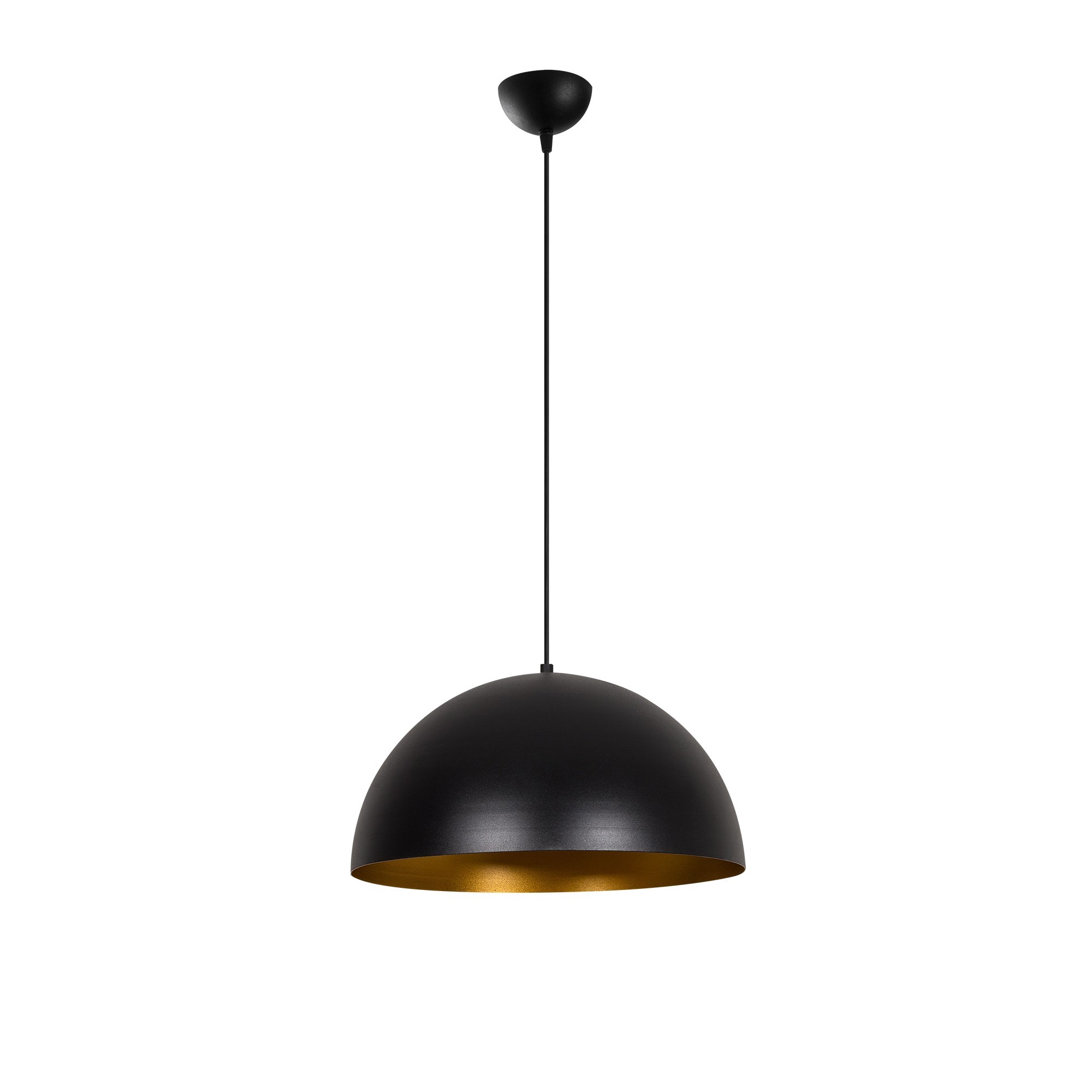 Lumi Angoulãªme Loftlampe Guld   Sort Jern