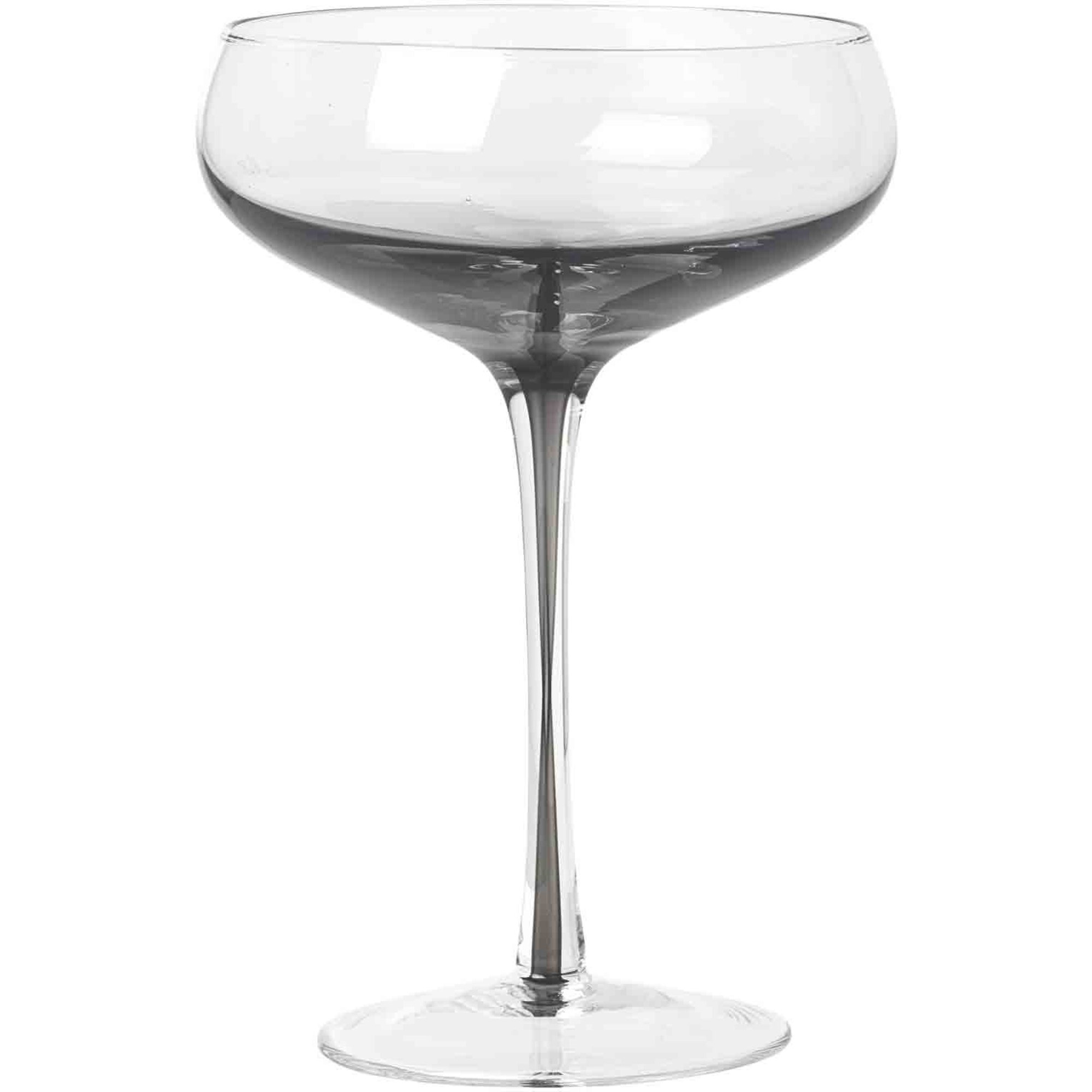 39 Smoke 39  Mundblæst Cocktailglas