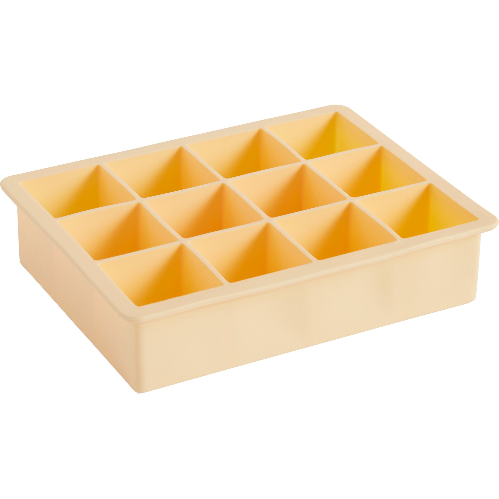 -large Square Isterningbakke  Lysegul