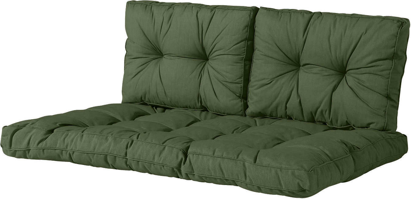 Albi  Pallepudesæt  Mørkegrøn  H15x120    Stof