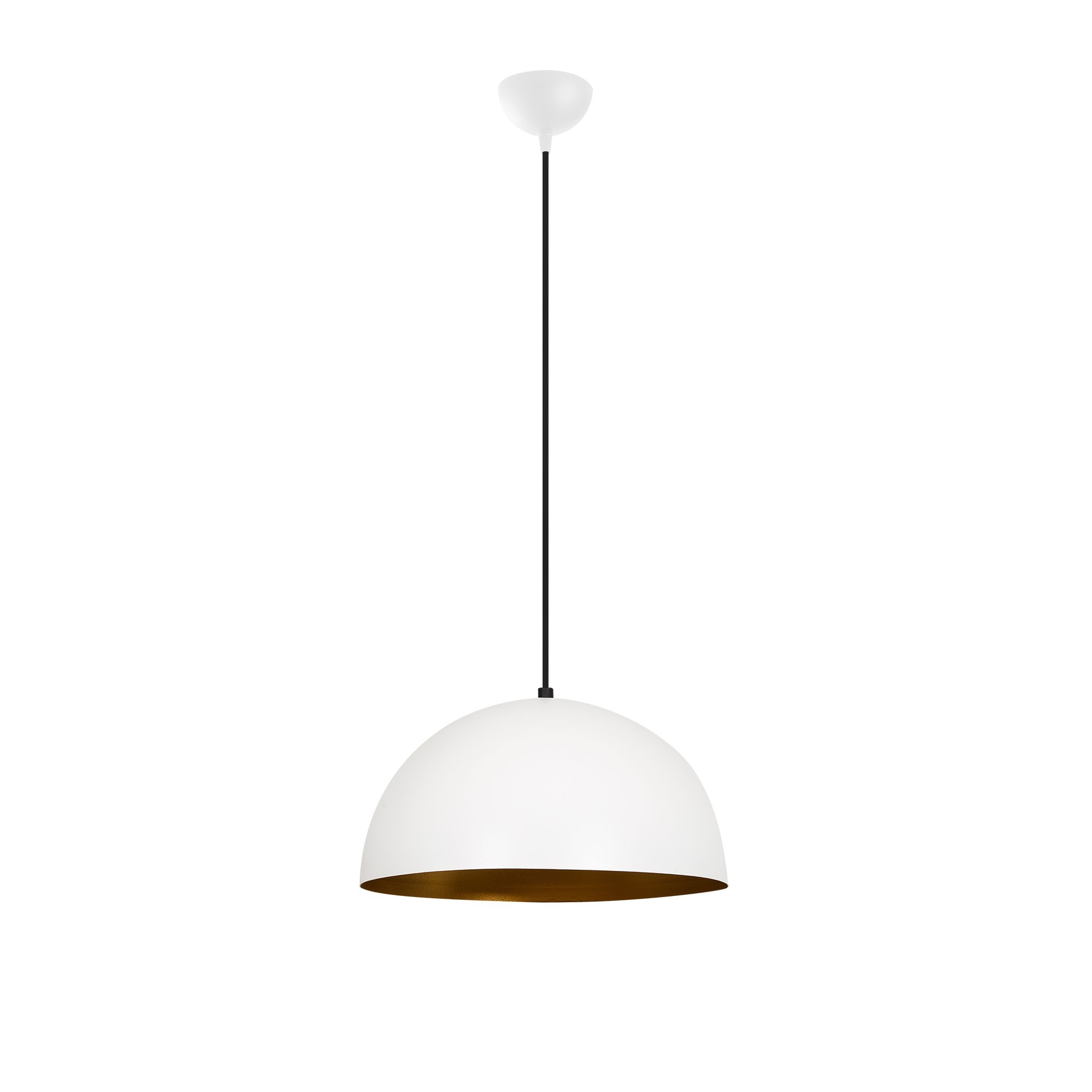 Lumi Alcácer Loftlampe Hvid   Guld Metal