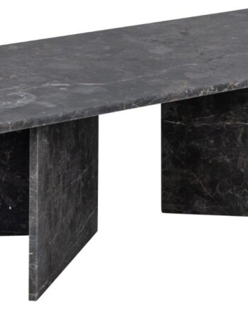 Act Nordic Vega Sofabord  Rektangulær Grå Og Brun Marmor  140x70