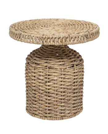 Bloomingville Camo Sidebord  Natur  Vandhyacint  D47xh47 Cm