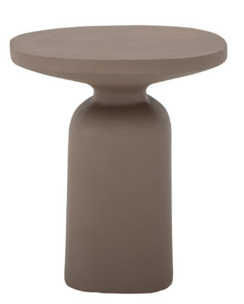 Bloomingville Millan Sidebord  Rund Brun Aluminium  ø44