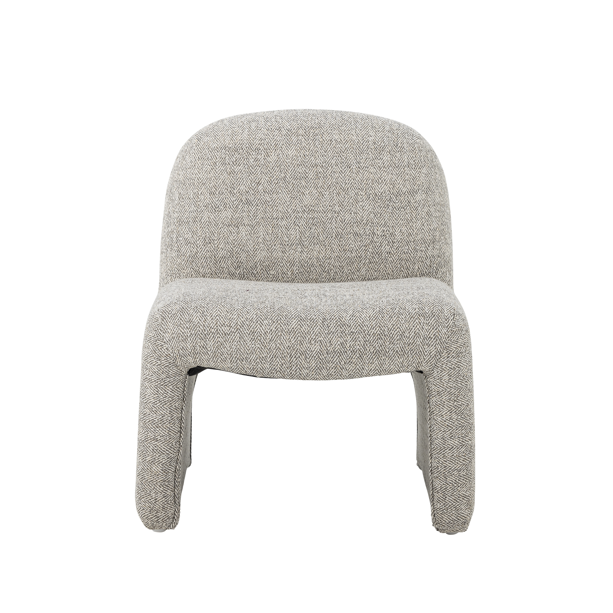 Bloomingville Mini Neel Børnestol Grå Polyester  L40xh51xb43