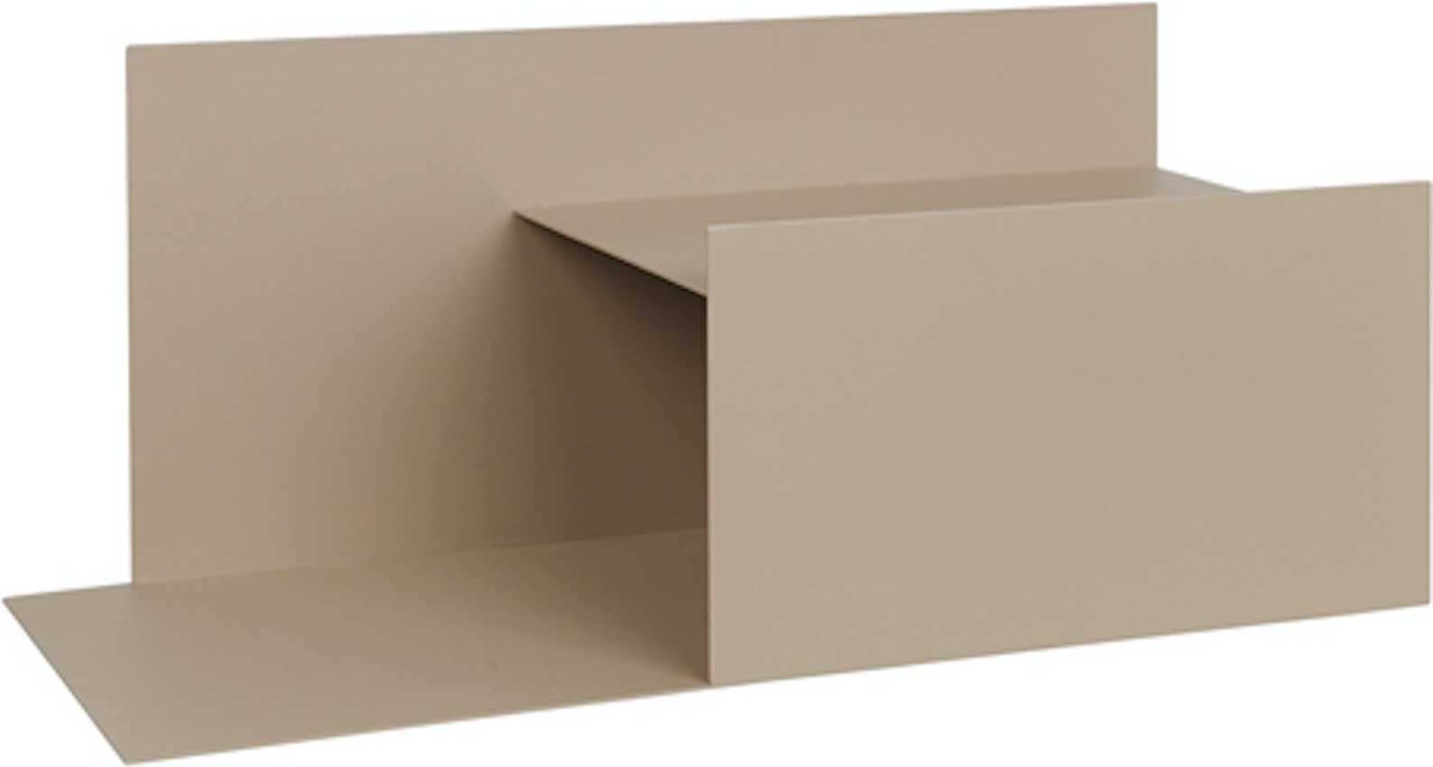 Broste Copenhagen Svante Væghylde   Jern  Beige  22x24x53 Cm