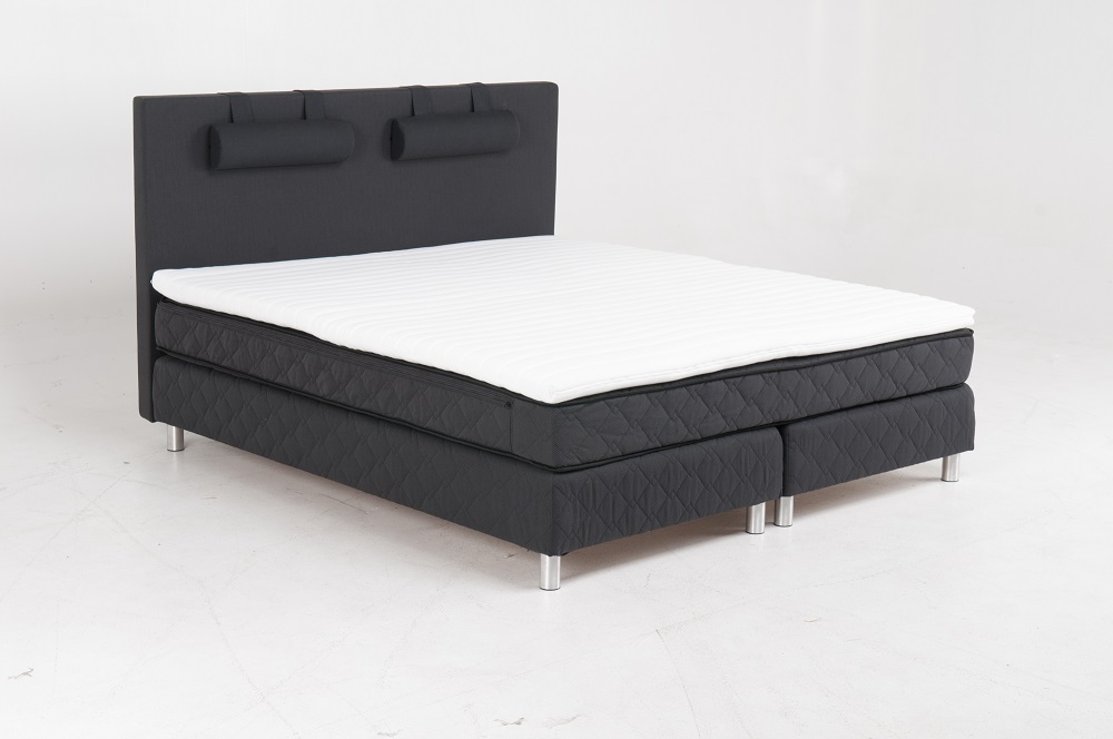 Budget Kontinentalseng 140x200    Sengegavl  Inkl  Topmadras 92 Cm