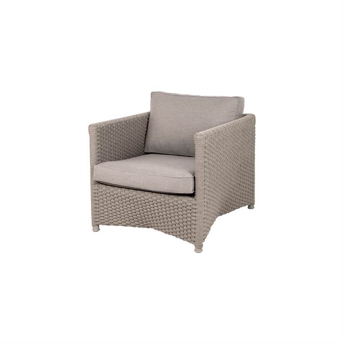 Cane-line Diamond Loungestol Taupe Inkl  Hynder