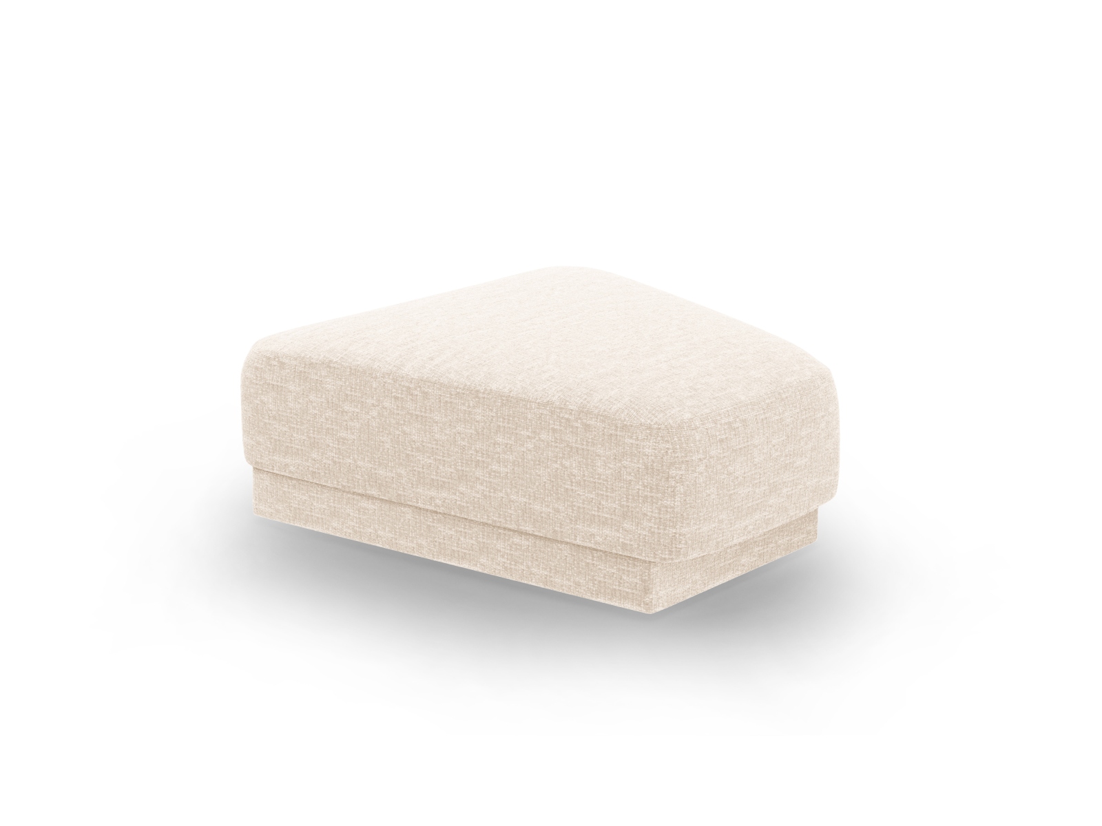 Micadoni Miley Modulær Puf Lys Beige Chenille  83x78x40