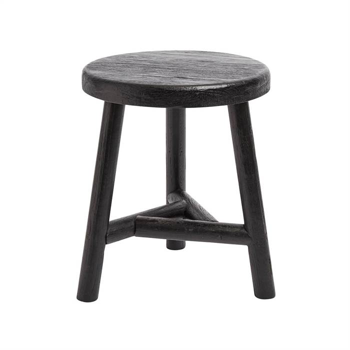 Muubs Benji Taburet Sort 45   35 Cm