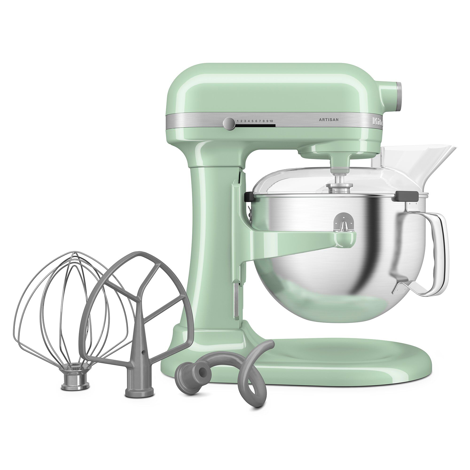 Kitchenaid Artisan 5ksm60spx Køkkenmaskine Med Løftearm     Liter  Pistage