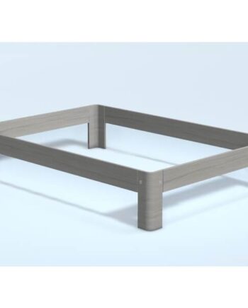 Auping Auronde Chalk Grey Oak 120x200cm  Høj Model