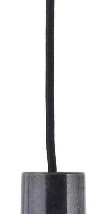 Belysningstilbehør House Doctor Funnel Sort Stål ø7   H11   Cm