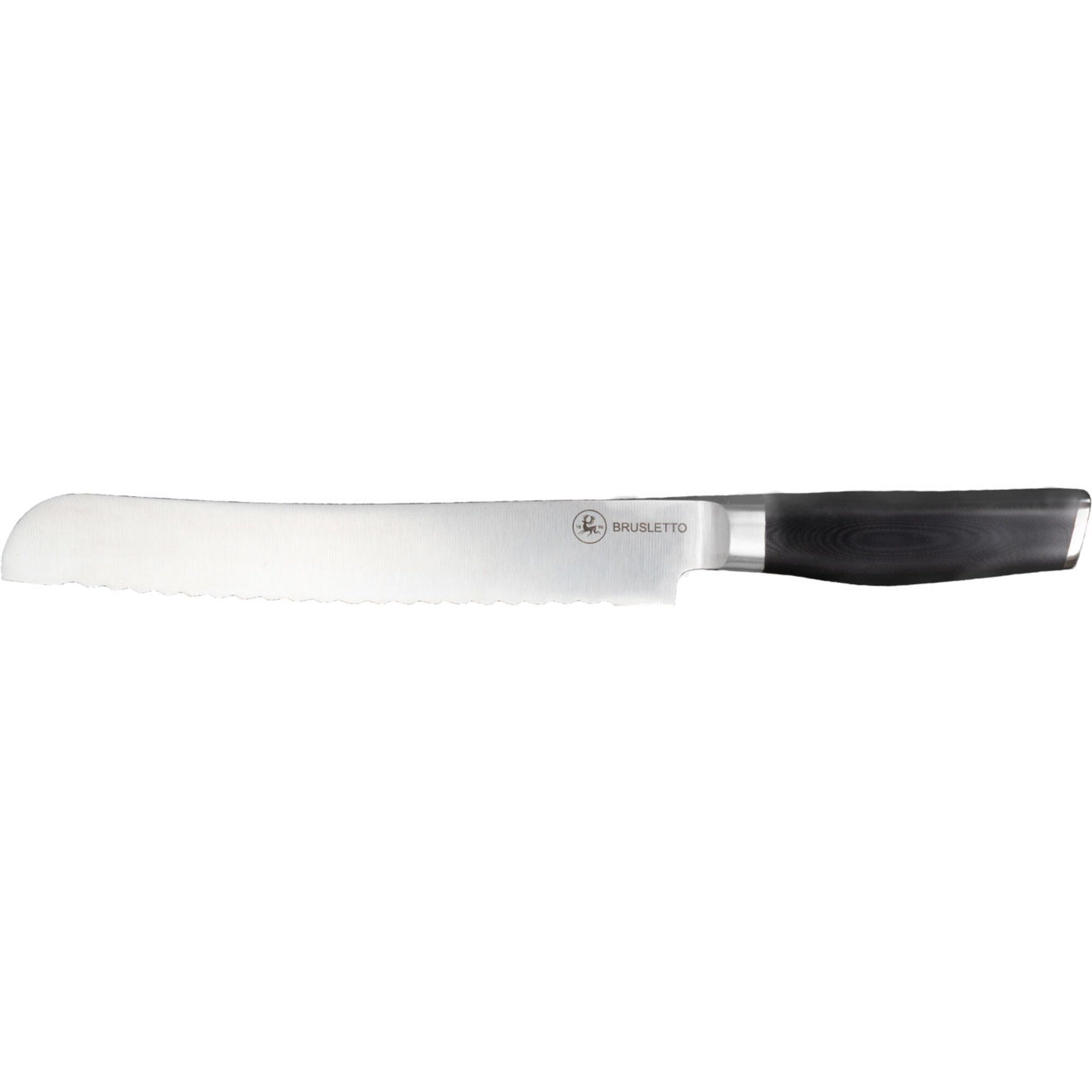 Brusletto Brødkniv 23 Cm Sort