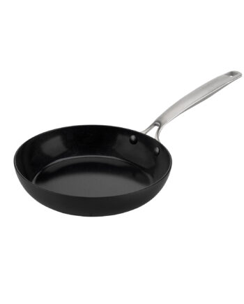 Combekk Stegepande Med Stålhåndtag ø24 Cm  Sort