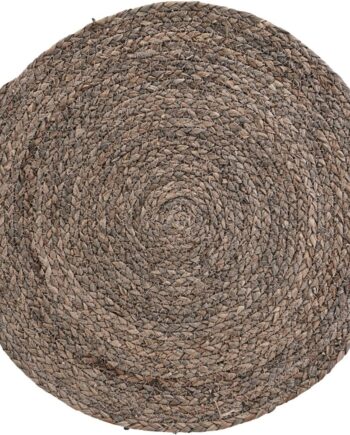 Dækkeservietter House Doctor Circle Lysegrå ø38 Cm   Stk Majsskaller