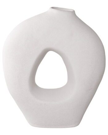 House Nordic Vase Hvid Keramik  24x10 5x27