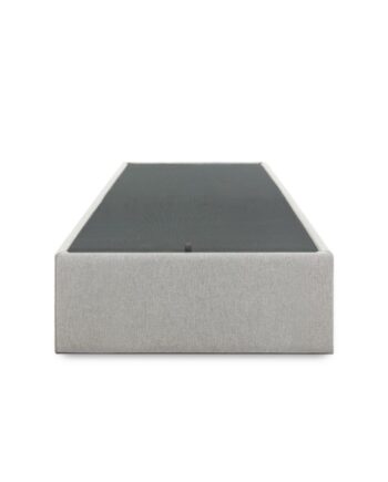 Kave Home Matters Foldesofa     Opbevaring Grå Stof  Til En 90x190 Cm Madras