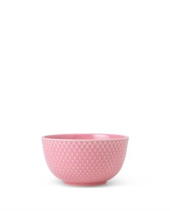 Lyngby Porcelæn Rhombe Color Skål ø11 Cm Rosa