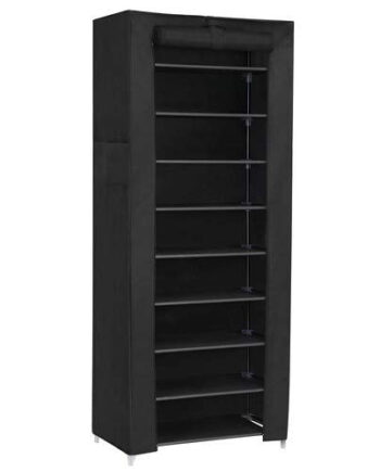 Praktisk Garderobe   Stof  Sort