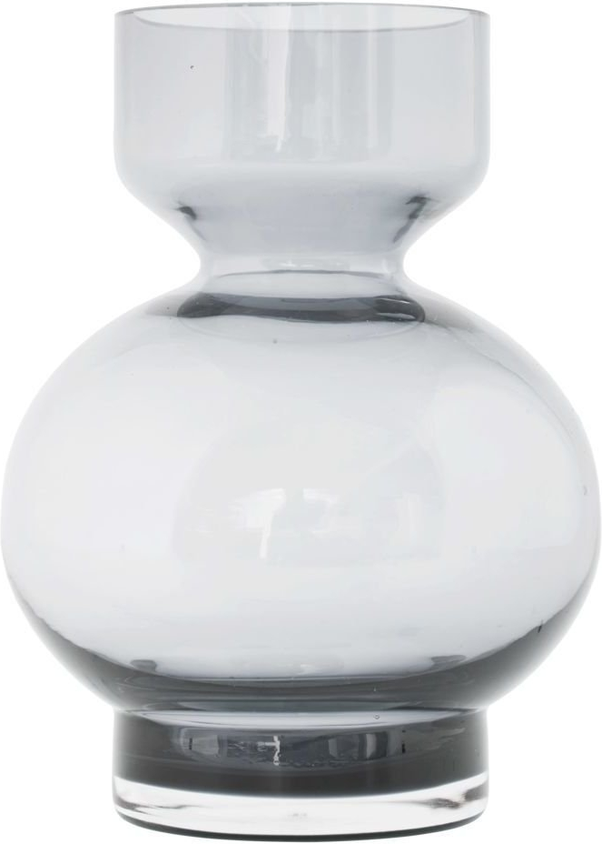 Vase House Doctor Lowa Grå ø7 12 H16 Cm Glas