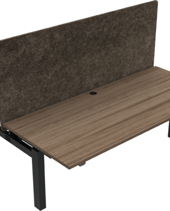 -bens Hæve- Sænkebord Sidde- Ståbord Zennord Omnilift 180x80 Cm Valnød Mørk