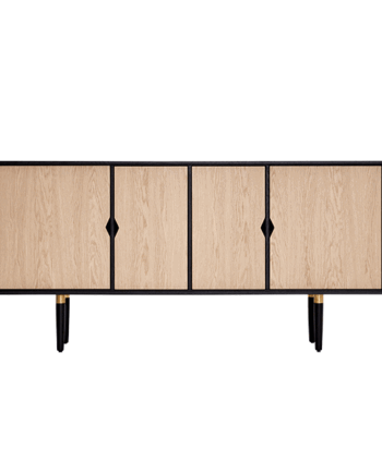 Andersen Furniture Unique Sideboard Eg Med Sortlakeret Korpus  : Erling Christensen Møbler