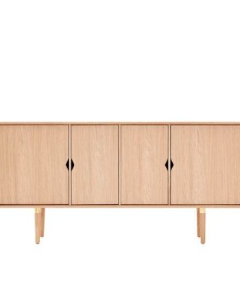 Andersen Furniture Unique Sideboard Eg Med Hvidpig  Mat Lak Korpus  : Erling Christensen Møbler