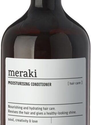 Balsam Meraki Moisturising Conditioner   Intensivt Fugtboost Med Kokosolie   Provitamin B5  490 Ml