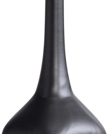 Bordlampe Woood Exclusive Foss   Aluminium  Sort Brun  H48   15ã 15 Cm